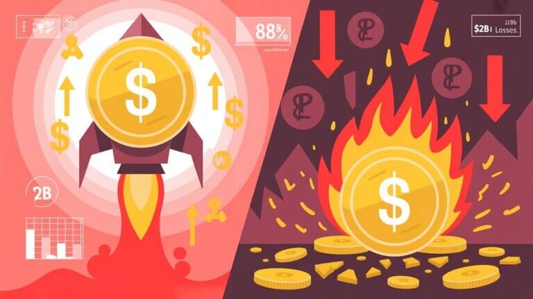 Trump meme coin investment risks cost investors $2B while family earned $100M in fees. Learn crypto investment dangers, regulatory concerns, and lessons.