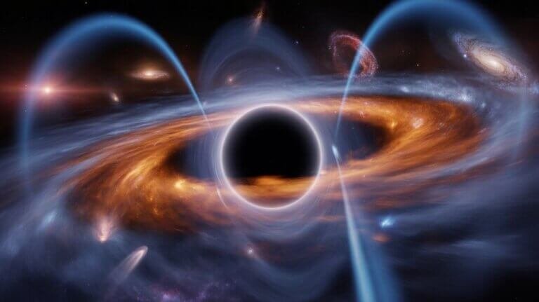 Revolutionary ultramassive black hole discovery reveals 36-billion-solar-mass cosmic giant using groundbreaking gravitational lensing in Cosmic Horseshoe galaxy