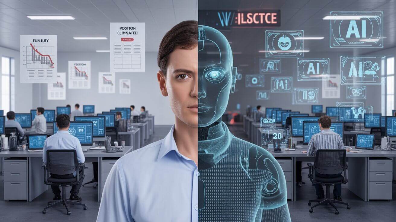 AI-driven layoffs surge 140% in July 2025 as companies replace human workers with automation. Learn how tech workers can adapt and protect their careers.
