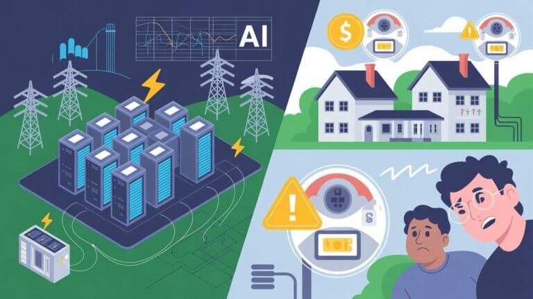 AI electricity demand impact drives up consumer bills 20-70%. Learn how data centers increase your electric costs and what policy changes could help.