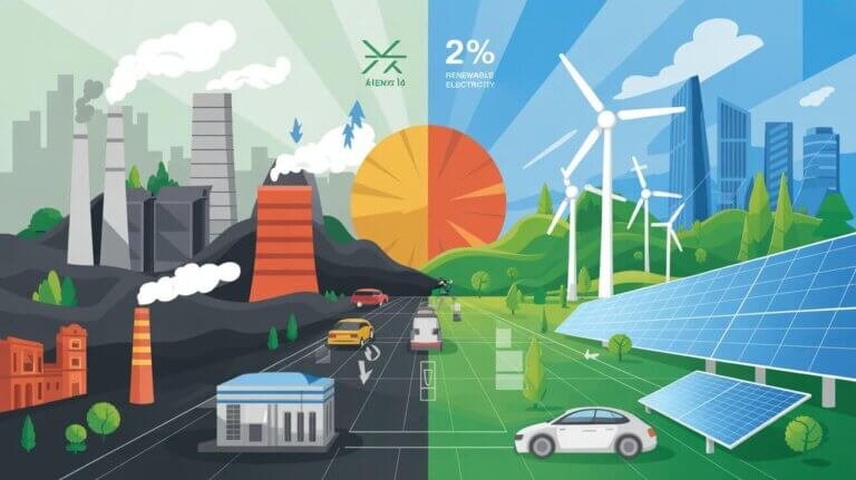 China's historic electrostate transition is reshaping global energy markets through massive renewable investments, EV adoption, and clean tech dominance in 2025