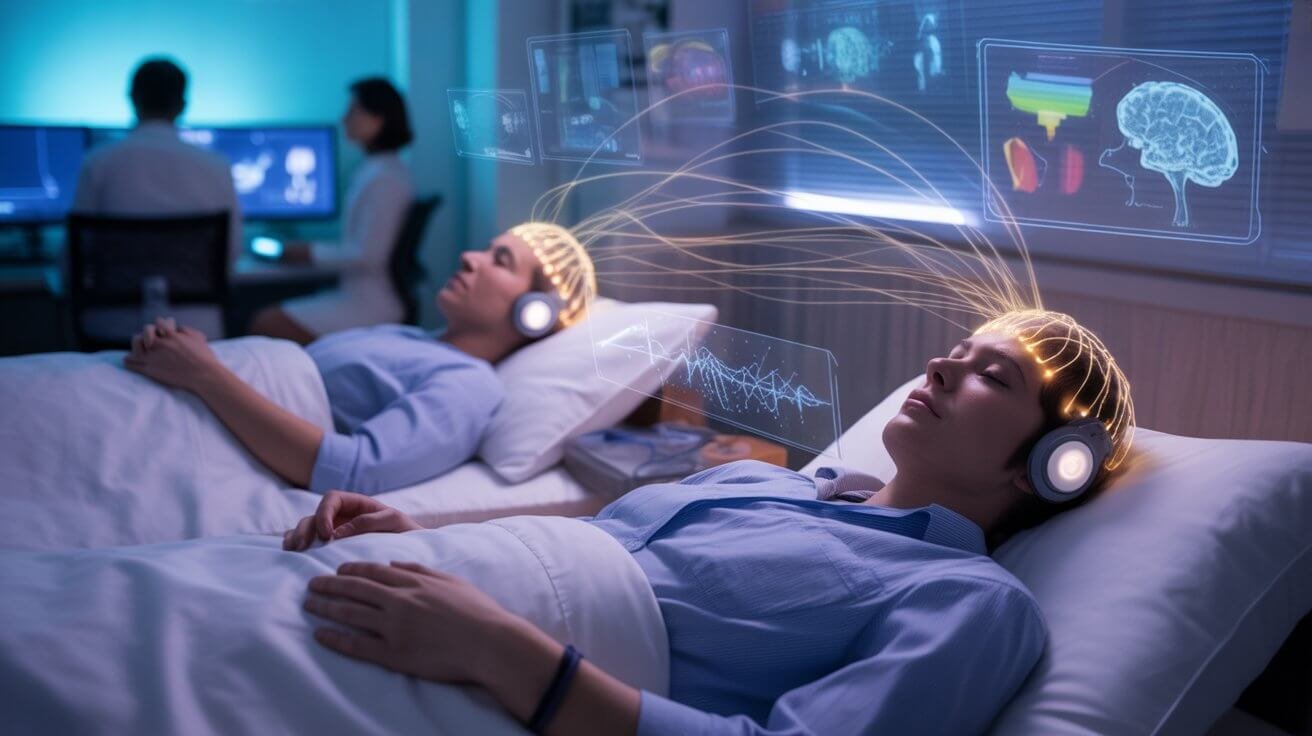 Dream brain interface technology enables shared dreams and dream communication. Discover how neuroscience is transforming sleep into collaborative experiences