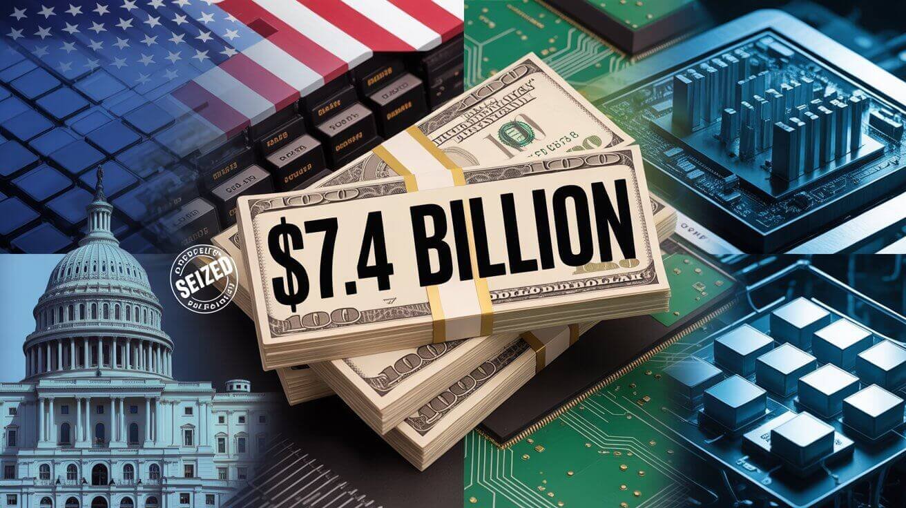 US seizes $7.4B semiconductor research funding from Biden-era nonprofit. Discover what this crisis means for America's tech leadership and chip competitiveness