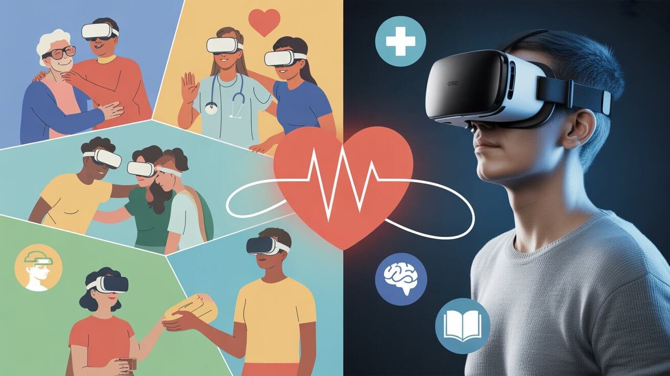VR social transformation is reshaping human connection through mental health therapy, education, and community building. Discover the benefits and risks.