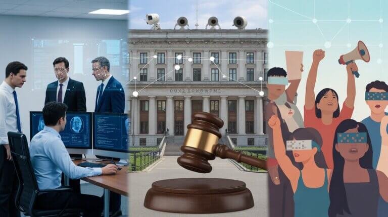 Who decides facial recognition ethics governance? Explore the power struggle between tech companies, governments & citizens shaping surveillance rules.